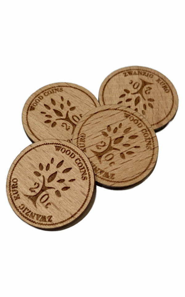 Wood Coin Wood Fashion, Tencel, made in austria