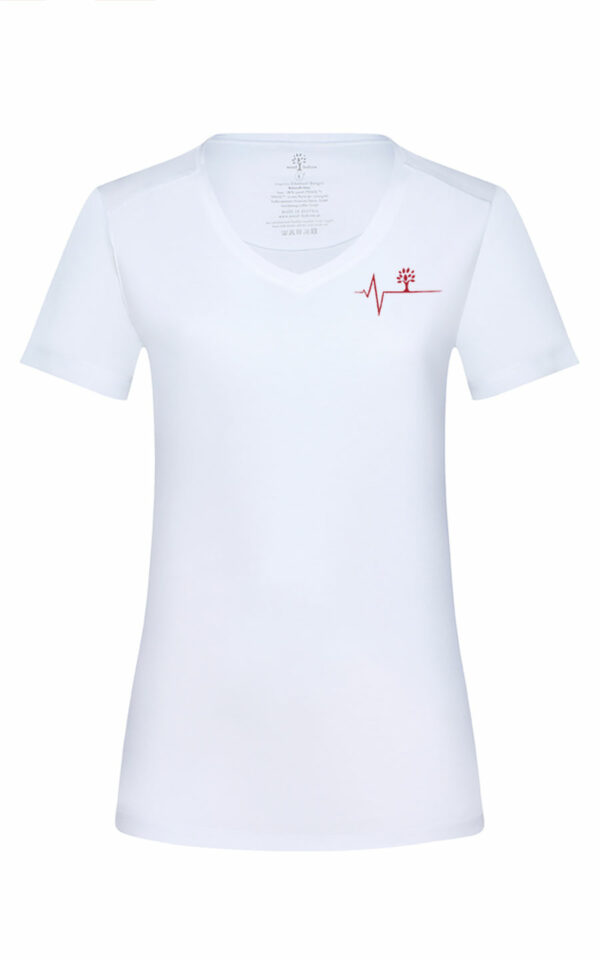 Editions Shirt aus Tencel hegestellt in Österreich wood fashion Damen Shirt in weiß